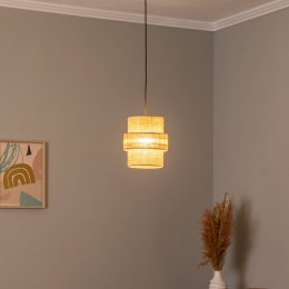 TKLightingCalistohanglampJutenatuurbruin1-lamp20cm