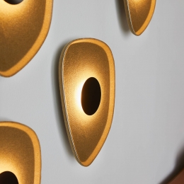 LOOMDESIGNLEDwandlampCozygeelvilt40x31cm