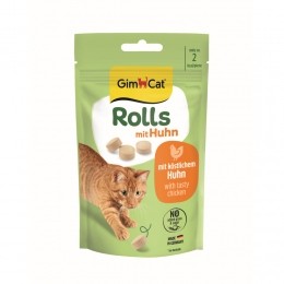 GimCatRollsKattensnackKip40gr