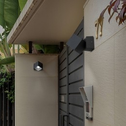 LEDS-C4AntracietkleurigeLED-buitenwandlampCubus