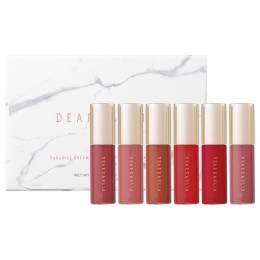 DearDahliaParadiseDreamVelvetLipMousseMiniRedCollection
