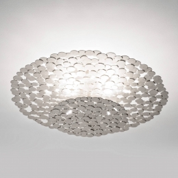 TerzaniplafondlampTresor60cmzilver