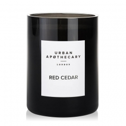 UrbanApothecaryLuxuryBoxedGlassCandleRedCedar