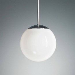 TECNOLUMENPendellampmetopaalbol20cmchroom