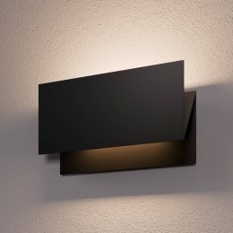 LucandeLEDbuitenwandlampMejazwartmetaalIP54