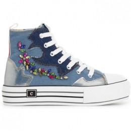 LageSneakersCafNoirC1DM9127
