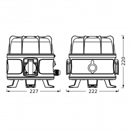 LedvanceLEDWorklightValue360Socket
