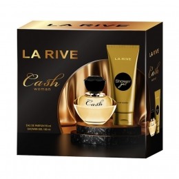 LaRiveCashWomanSet90MLEaudeParfum100MLShowergel