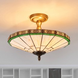SearchlightPlafondlampNewYorkinTiffany-stijl