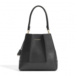 IsabelBernardSchoudertasIsabelBernardFemmeForteMaciezwart-kalfsleer