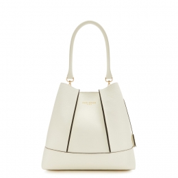 IsabelBernardSchoudertasIsabelBernardFemmeForteMaciebeige-kalfsleer