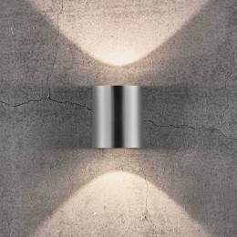 NordluxLEDbuitenwandlampCanto210cmroestvrijstaal