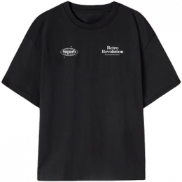 T-shirtKorteMouwSuperb1982SPRB-SELLDRUGS-NEGRA