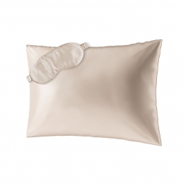 AiloriaBEAUTYSLEEPSET50X70Zijdenkussensloopenslaapmasker