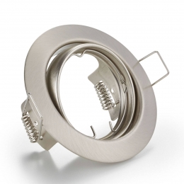 TrioLightingRondeinbouwlampJurainnikkelmat