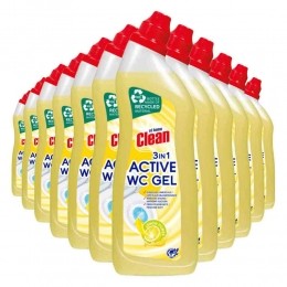 12xAtHomeToiletreinigerLemon750ml