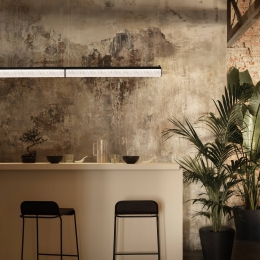 SlampLEDhanglampModulaDoublekristalzwart