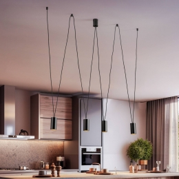 NowodvorskiLightingHanglampMoreEye4-lampszwart