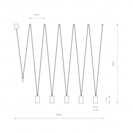 NowodvorskiLightingHanglampMoreEye5-lampszwart