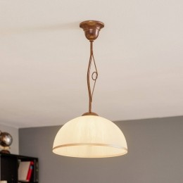 LamkurHanglampRomainwitenbruin1-lamp