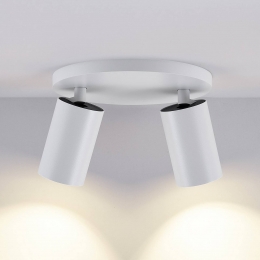 Deko-LightCANTILTplafondspotwit20cm2-lampsmetaalGU10