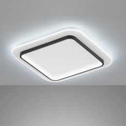 FISCHERHONSELLEDplafondlampBlithe50x50cmvierkant