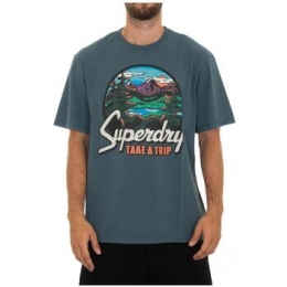 T-shirtKorteMouwSuperdryM1012187A1XJ