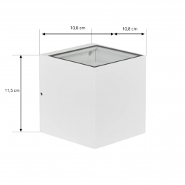 PriosbuitenwandlampTetjewithoekig115cm