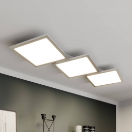 LucandeLEDplafondlampIlira3-lampszilverCCTdimbaar
