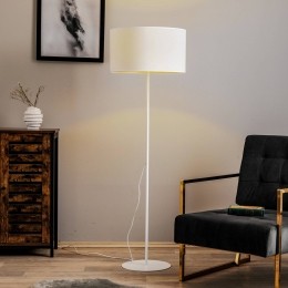 DuollaVloerlampRollerwitgoudhoogte145cm