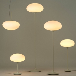 GUBIStemlitetafellampgrijs42cm