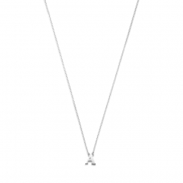 IsabelBernardKettingSaintGermainChlo-14karaatwitgoudletterA-Z