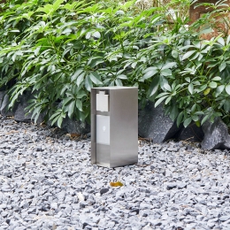 PRIOSSlimmestopcontactzuilWLAN23cmroestvrijstaalTuya