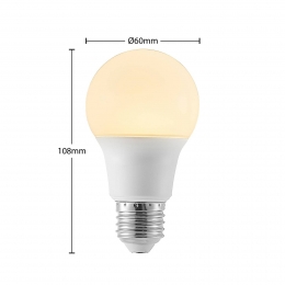 ArcchioLEDlampE27A608W3000Kopaal6perset
