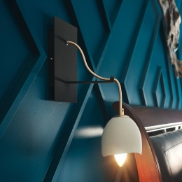 QuintiesseWandlampNulamosselwitgoud