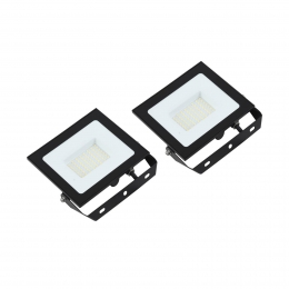 PriosLED-buitenspotMaikel50Wmetaalsetvan2