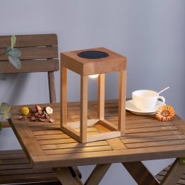 LindbyLEDterraslampPeransahout25cmhoog