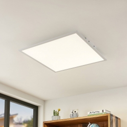 LindbyLEDpaneelQuais60x60cmwitaluminium4000K