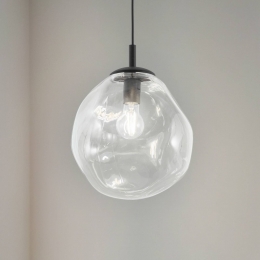 TKLightingSolMinihanglampglas25cmzwarthelder