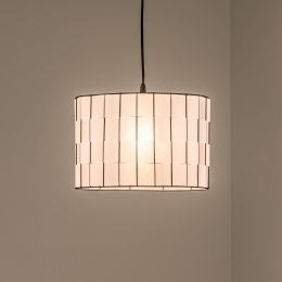 HELAMHanglampAtlantawit30cmtextielE27