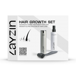 LAYZINHaargroeiSet-EffectieftegenHaaruitvalbevordertHaargroei