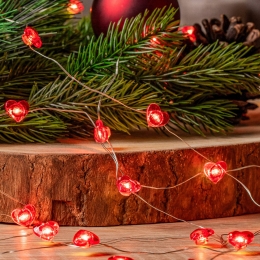 LindbyLEDlichtkettingTitcianahartValentijnsdag320cm