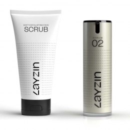 LAYZINZachteExfolirendeGezichtsscrubIntensAnti-AgingSerum