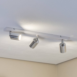 HELAMPlafondlampTuneIIwitchroommetaal3-lampsE27