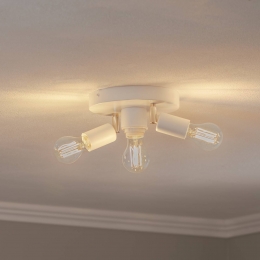 HELAMPlafondlampCentrowit3-lampsmetaal195cm