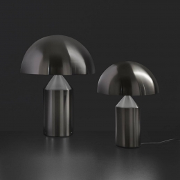 OlucetafellampAtollonikkelsatijnaluminium25cm