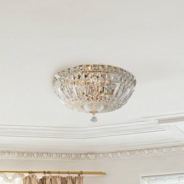 MaytoniBasforplafondlampgoudkleurig30cm3xE14