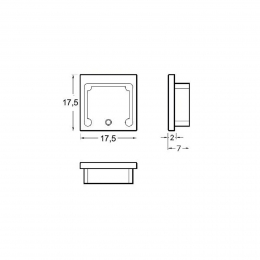 BRUMBERGOneendcapsethoog