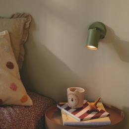 NordluxExplorewandspotmetkabelenstekkerGU10groen