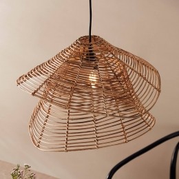 PRHomeOlgahanglampvanrotan51cm